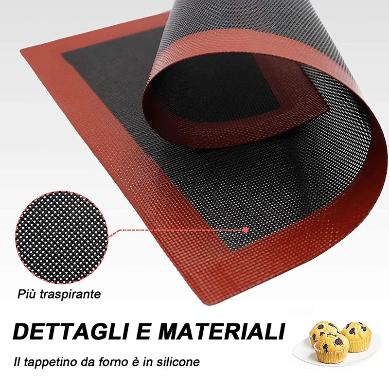 Tapis de cuisson réutilisable