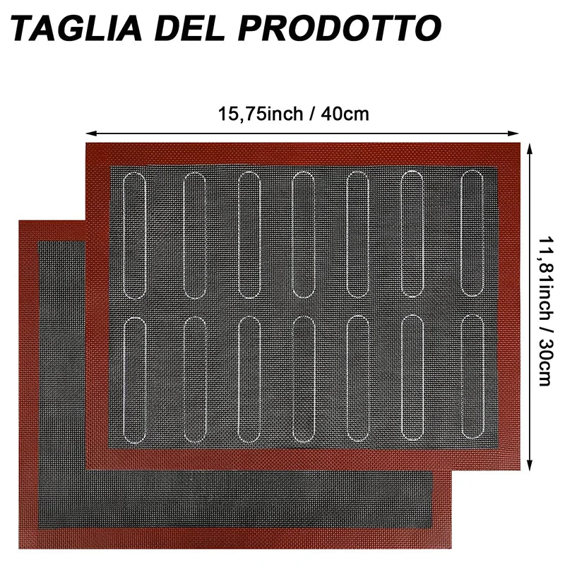 Tapis de cuisson réutilisable