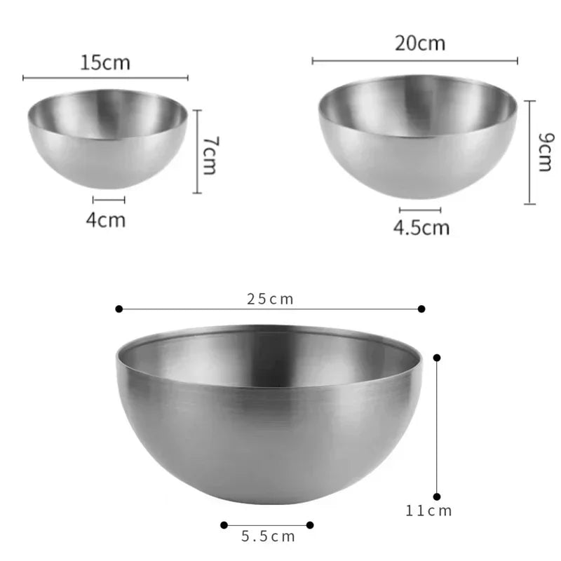 Bol en acier inoxydable